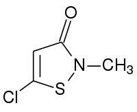 Molecular Structure of Methylchloroisothiazolinone